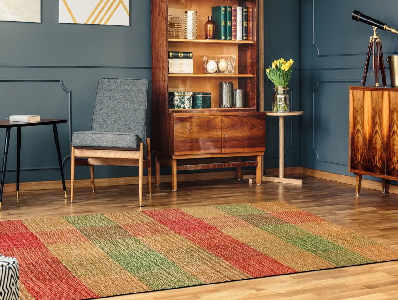 HİNT KİLİMİ IC-13128 ORANGE-ATA HALI 100x150