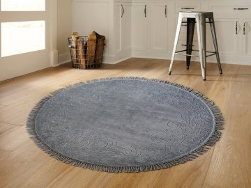 LOOM KNOTTED KC 559 SOFT BLUE-ATA HALI