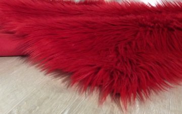 PELUŞ POST KIRMIZI 80X150 - ATA HALI