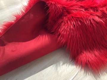 PELUŞ POST KIRMIZI 80X150 - ATA HALI