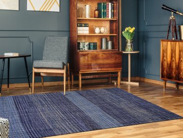 HİNT KİLİMİ IC-13396 BLUE-ATA HALI 140X200