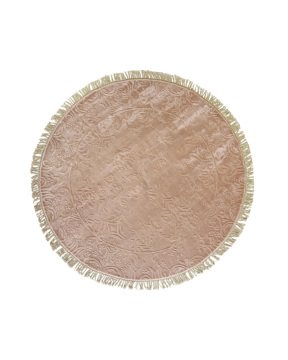 LOOM KNOTTED KCS 104 DK.BROWN-ATA HALI 150X150