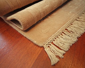 WOOLVI EMBOSSED 2016078 BEIGE-05-ATA HALI 170X240