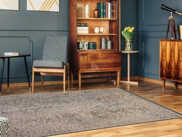 HANDLOOM REBBE BLUE-ATA HALI 160X230