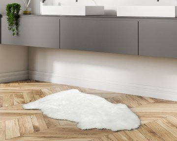 KUZU POSTU BEYAZ-APEX HALI 060X085