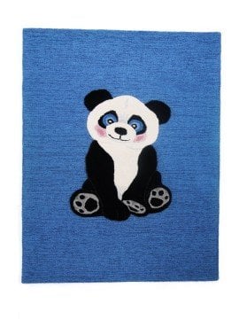 DK.BLUE PANDA DESİNG-ANİMAL TUFTED CARPET  -ATA HALI