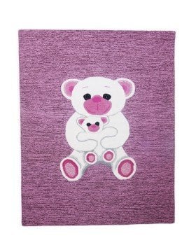 PİNK PANDA DESİNG-ANİMAL TUFTED CARPET PİNK/MULTİ-ATA HALI 120X170
